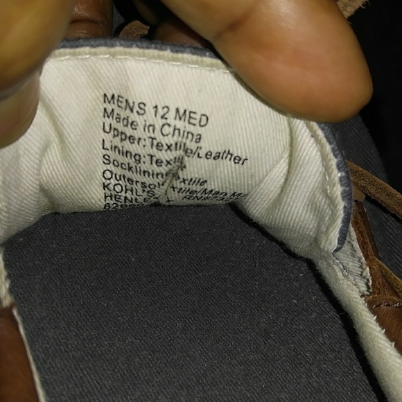 croft & barrow Shoes Croft Barrow Leather Slip On Boat Shoe Size 1